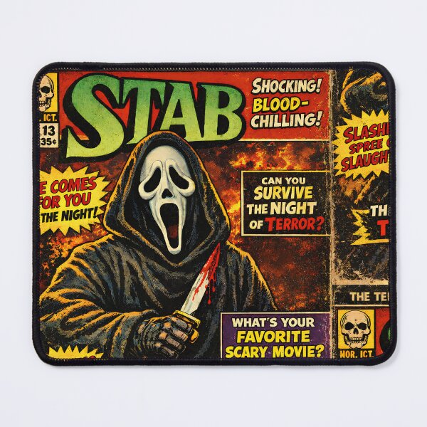 Artikelvorschau, GHOSTFACE STAB COMIC ALEX SCOTT SCREAM 7 entworfen und verkauft von Campbell0395.