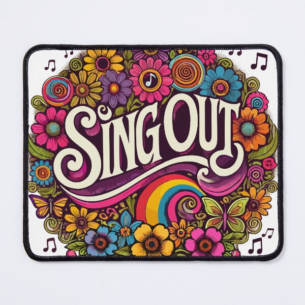 Item preview, If you want to sing out, sing out retro folk design designed and sold by petalecho.