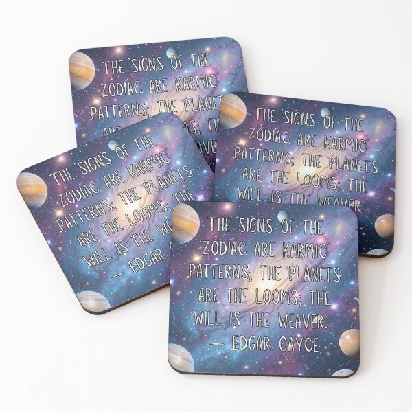 Item preview, Edgar Cayce quote about Karmic patterns designed and sold by MacabreBarbie90.