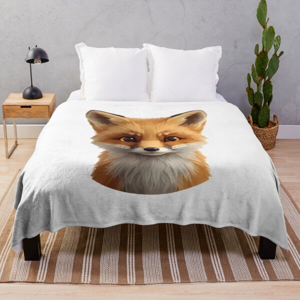 Item preview, Soft Aesthetic Fox Face Sticker designed and sold by Teewave-Ashish.