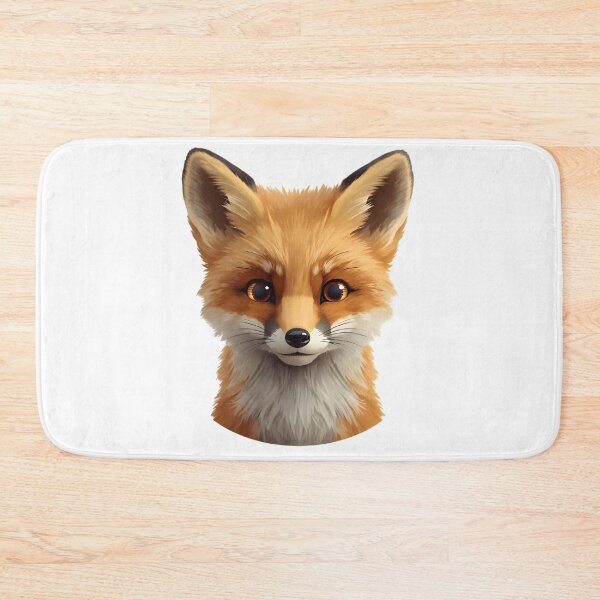 Item preview, Soft Aesthetic Fox Face Sticker designed and sold by Teewave-Ashish.