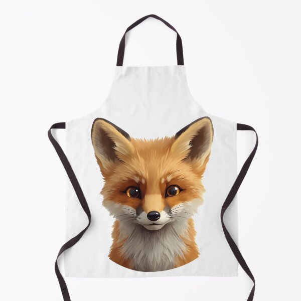 Item preview, Soft Aesthetic Fox Face Sticker designed and sold by Teewave-Ashish.