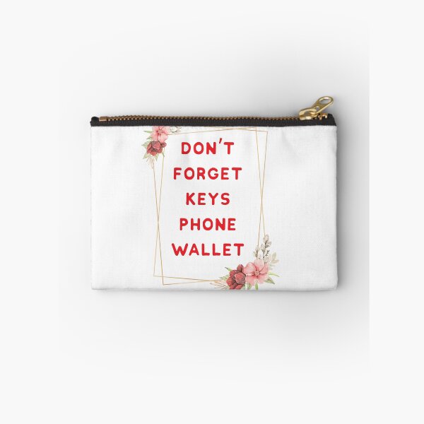 Item preview, Don’t Forget Keys Phone Wallet For Daily Life designed and sold by JonesFlora2025.