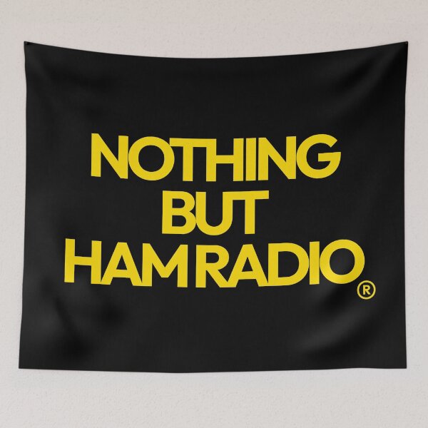 Item preview, NOTHING BUT HAM RADIO CLASSIC LOGO YELLOW T-SHIRT T-Shirt designed and sold by NOTHING BUT HAM RADIO.