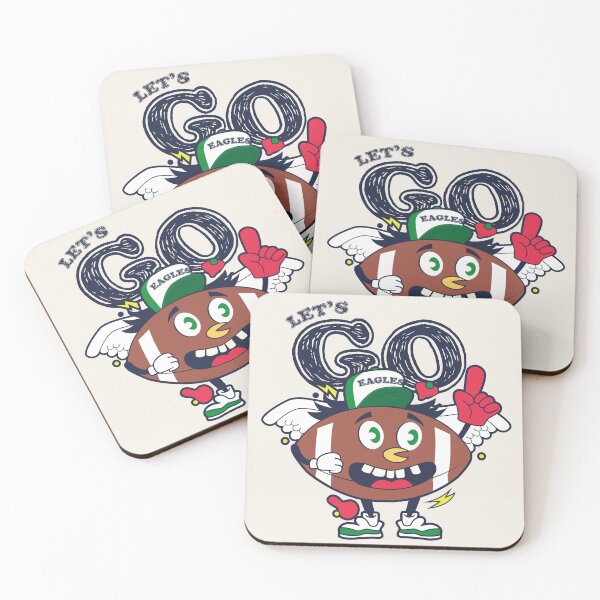 Item preview, Let’s Go Touchdown – Funny Football Mascot Illustration designed and sold by HarlienDesign.