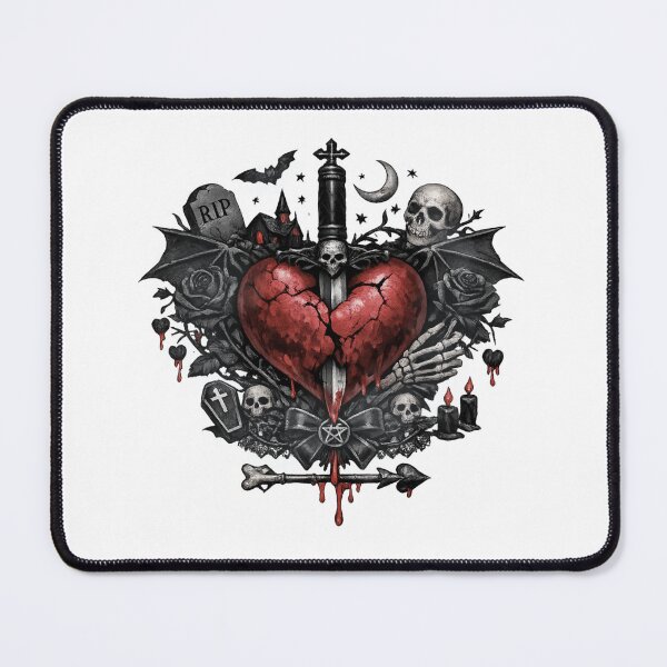 Item preview, Gothic Heart of Love – Dark Romance designed and sold by tnwbank.