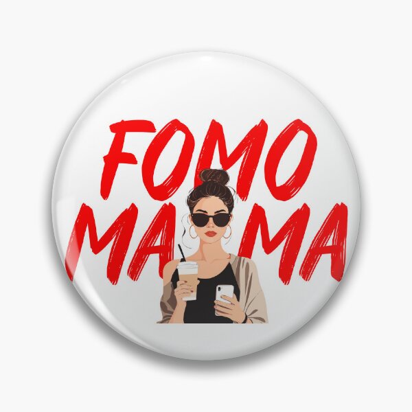 Item preview, Stylish FOMO Mama Coffee Mom designed and sold by ravuh.