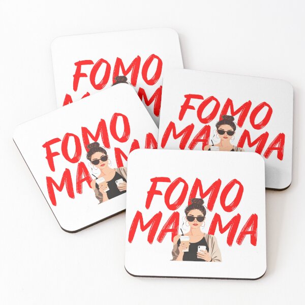 Item preview, Stylish FOMO Mama Coffee Mom designed and sold by ravuh.