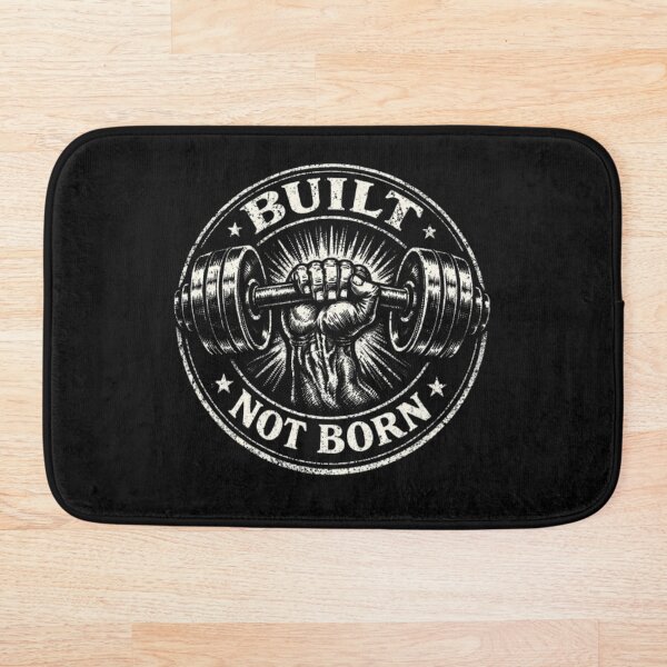 Item preview, Built Not Born Bodybuilding Strength Design designed and sold by wanado.