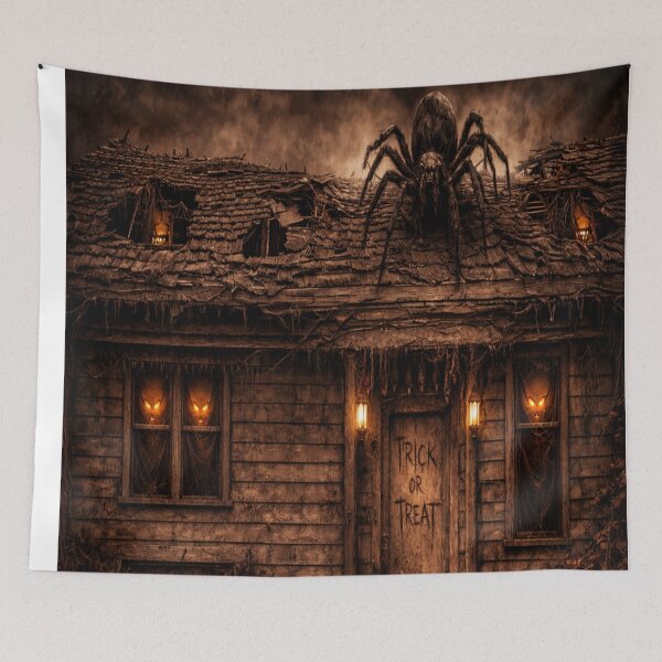 Item preview, “The House That Shouldn’t Still Be Standing” designed and sold by Fuskiss.