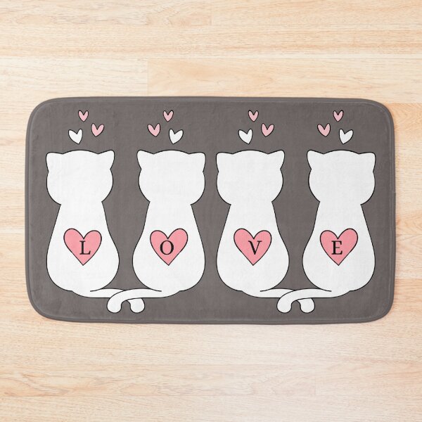 Item preview, Cat Lady Pink Heart Love Cats Mom Catshirt designed and sold by Forevermore.