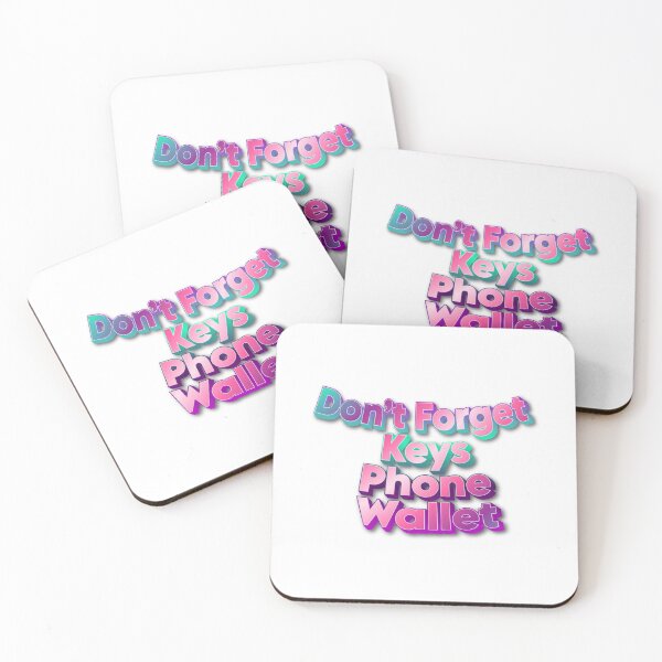 Item preview, Don’t Forget Keys Phone Wallet For Daily Routine designed and sold by JonesFlora2025.