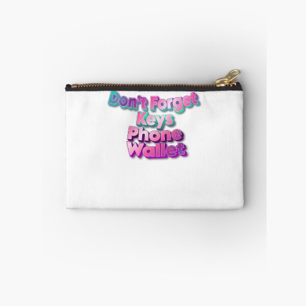 Item preview, Don’t Forget Keys Phone Wallet For Daily Routine designed and sold by JonesFlora2025.
