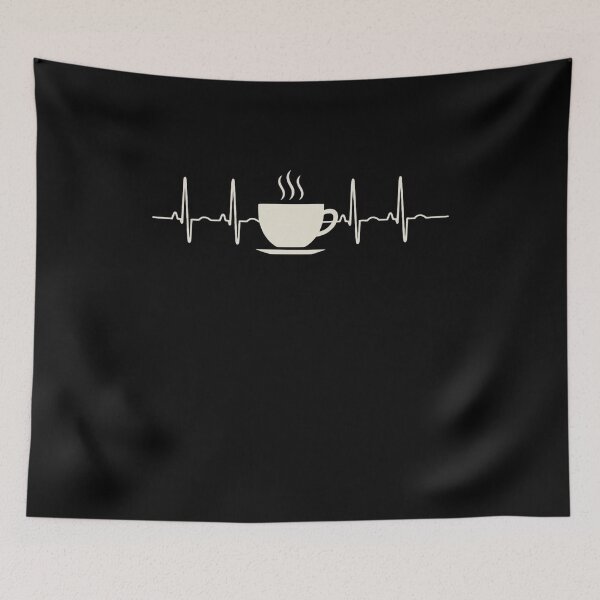 Item preview, Coffee Lover Caffeine Drinker Heartbeat Energy designed and sold by salmzouriart.