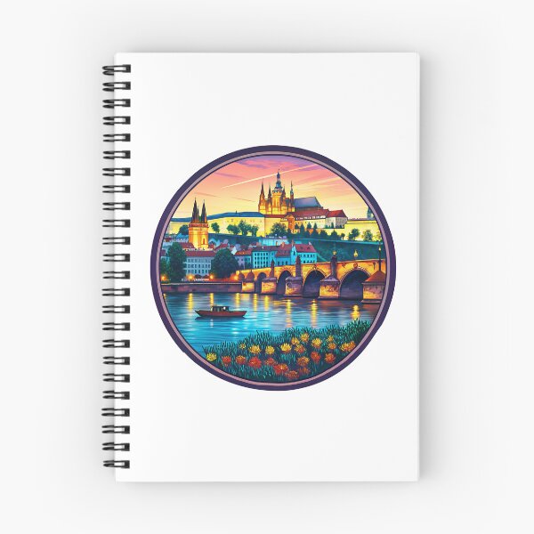 Item preview, Prague Czech Republic Retro Travel Emblem designed and sold by Timegraf.