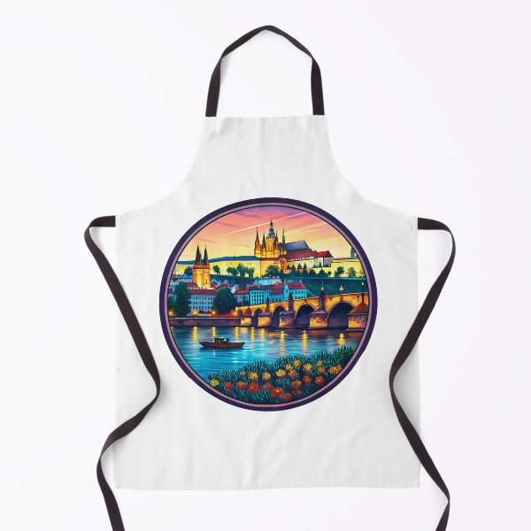 Item preview, Prague Czech Republic Retro Travel Emblem designed and sold by Timegraf.