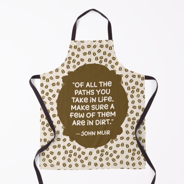 Item preview, Deer Tracks with John Muir Quote designed and sold by MarcyBrennanArt.