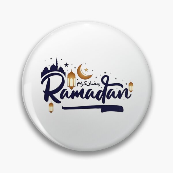 Item preview, Ramadan Kareem Golden Mosque & Crescent Moon – Islamic Festive Art Design designed and sold by Moccroad.