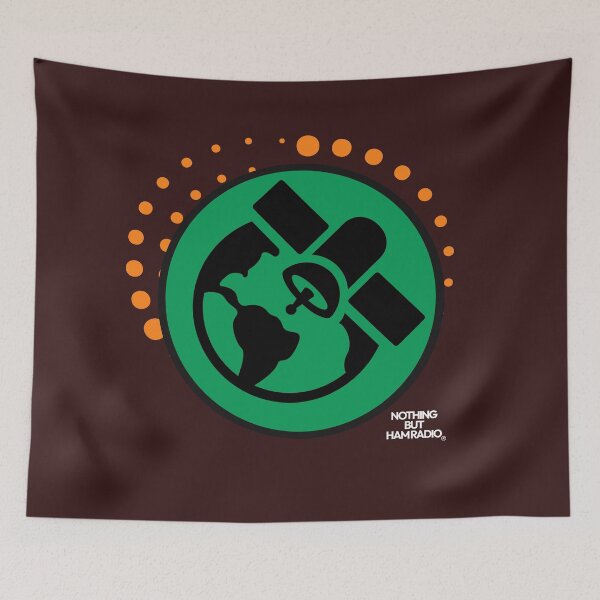 Item preview, NOTHING BUT HAM RADIO SATELLITE T-Shirt designed and sold by NOTHING BUT HAM RADIO.