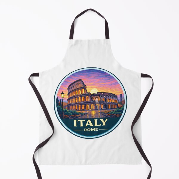 Item preview, Rome Colosseum at Sunset | Elegant Vintage Italy Travel Illustration designed and sold by Timegraf.