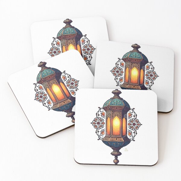 Item preview, Ramadan Kareem Golden Mosque & Crescent Moon – Islamic Festive Art Design designed and sold by Moccroad.