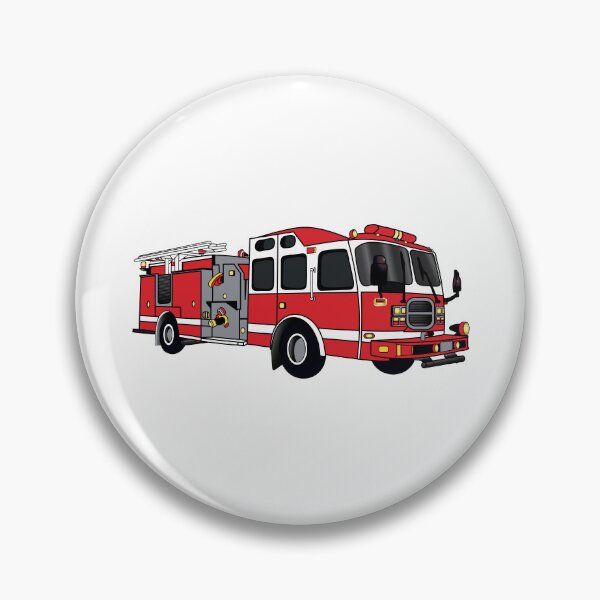 Item preview, Fire Truck – Emergency Vehicle designed and sold by MarshallStickerX.
