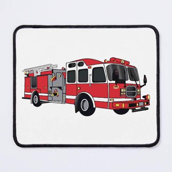 Item preview, Fire Truck – Emergency Vehicle designed and sold by MarshallStickerX.