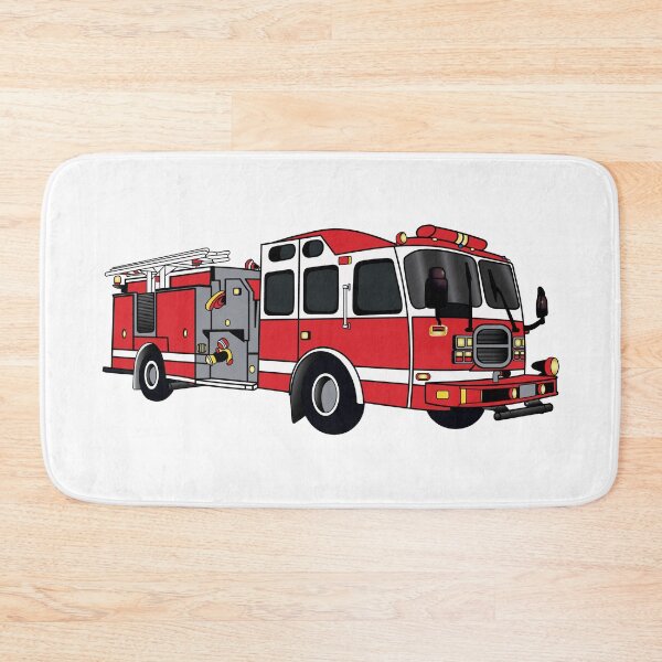 Item preview, Fire Truck – Emergency Vehicle designed and sold by MarshallStickerX.