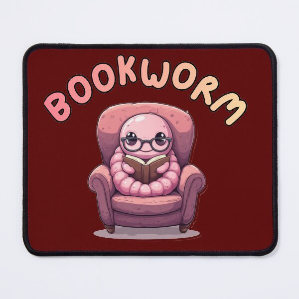 Item preview, Bookworm designed and sold by Dragons Hoard Designs.