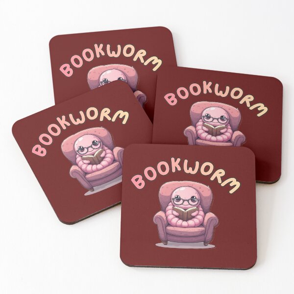 Item preview, Bookworm designed and sold by Dragons Hoard Designs.