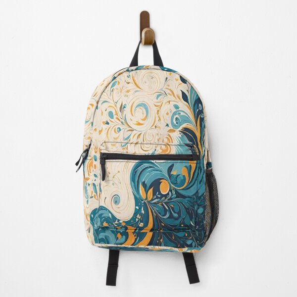Item preview, Floral Waves Pattern! designed and sold by Giulivo Store Graphic.