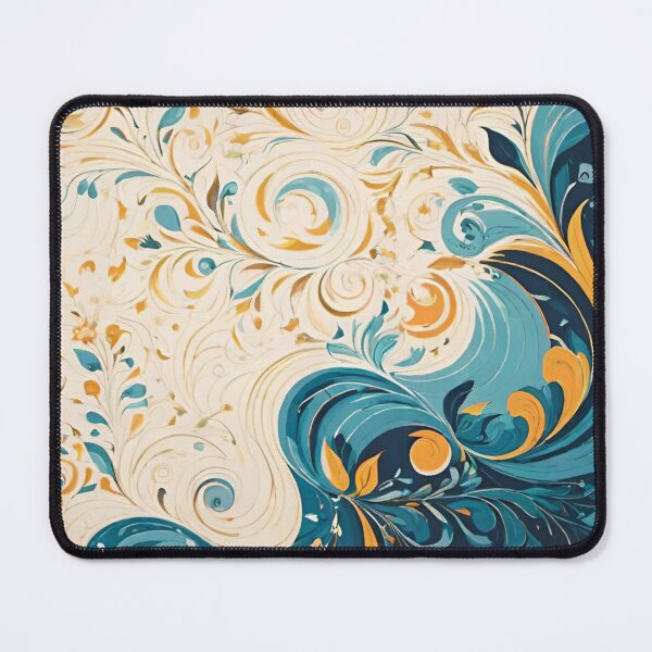 Item preview, Floral Waves Pattern! designed and sold by Giulivo Store Graphic.