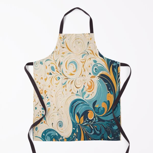Item preview, Floral Waves Pattern! designed and sold by Giulivo Store Graphic.
