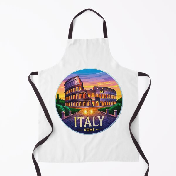 Item preview, Rome Colosseum at Sunset | Elegant Vintage Italy Travel Illustration designed and sold by Timegraf.