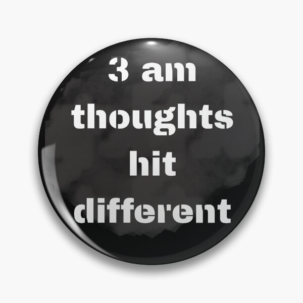 Item preview, Late Night Quote Design for People Who Overthink and Feel Vulnerable at 3 AM designed and sold by ChameraDesign.
