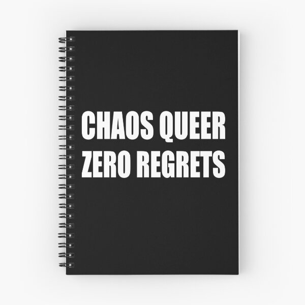 Item preview, chaos queer, zero regrets designed and sold by martianred.