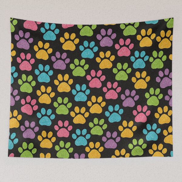Item preview, Sparkly Paw Prints designed and sold by TinCatOutPost.