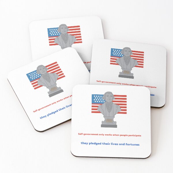 Item preview, Self-government only works when people participate designed and sold by posolife.