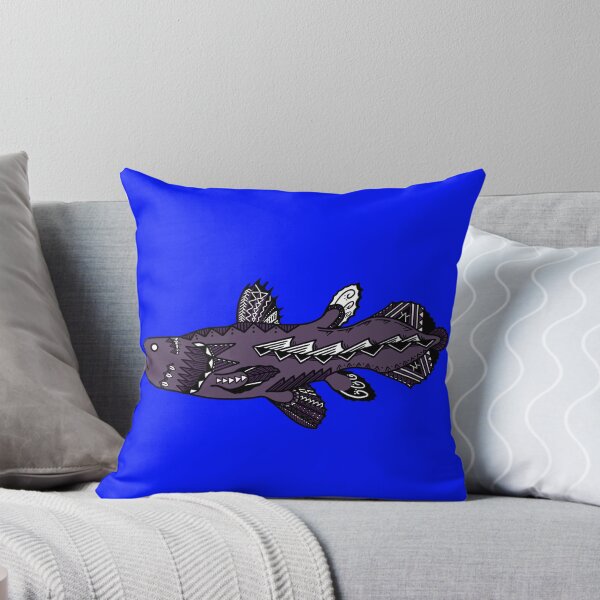 Item preview, Purple Tribal Coelacanth  designed and sold by Steeb757.