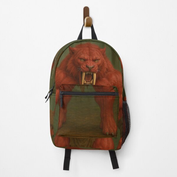 Item preview, Red Smilodon Beast designed and sold by fantasyai3.