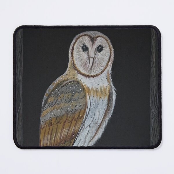 Item preview, Barn owl hunting in a barn designed and sold by Matt Starr Fine Art .