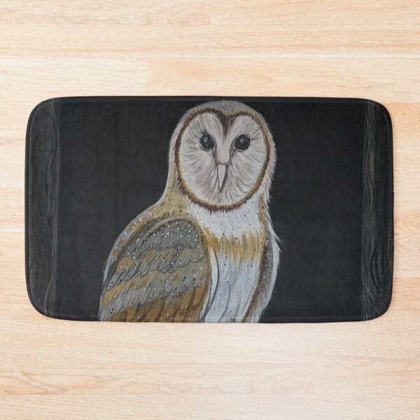 Item preview, Barn owl hunting in a barn  designed and sold by Matt Starr Fine Art .