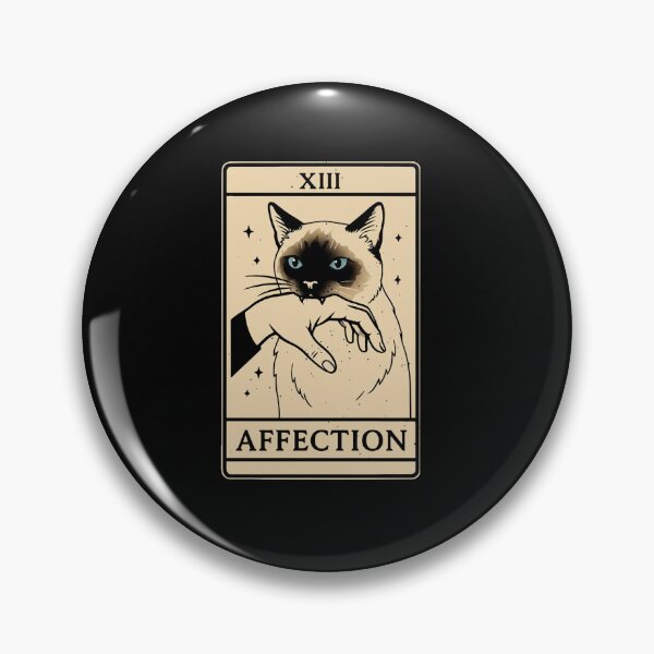 Item preview, XIII AFFECTION Tarot Cat Illustration Vintage Mystical Art designed and sold by JEFDodsonArt.