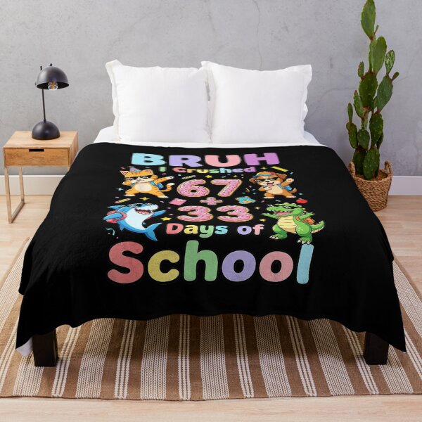 Item preview, BRUH I Crushed 67 + 33 Days of School Math Meme Celebration designed and sold by gladysenglish.