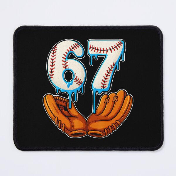 Item preview, 67 Baseball Drip Graphic designed and sold by miaa-artistshop.