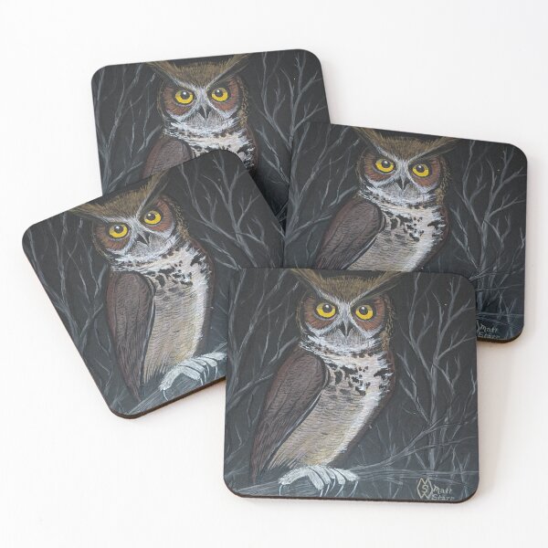 Item preview, Tribute to the great horned owl  designed and sold by Matt Starr Fine Art .