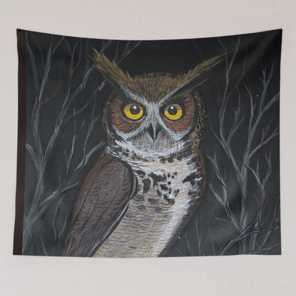 Item preview, Tribute to the great horned owl  designed and sold by Matt Starr Fine Art .