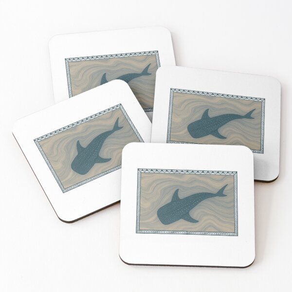 Item preview, Whale Shark with Tribal Frame designed and sold by Steeb757.
