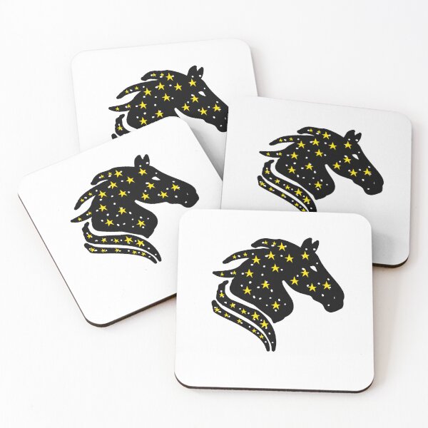 Item preview, Galaxy Horse Silhouette Zodiac Design designed and sold by Theo86.