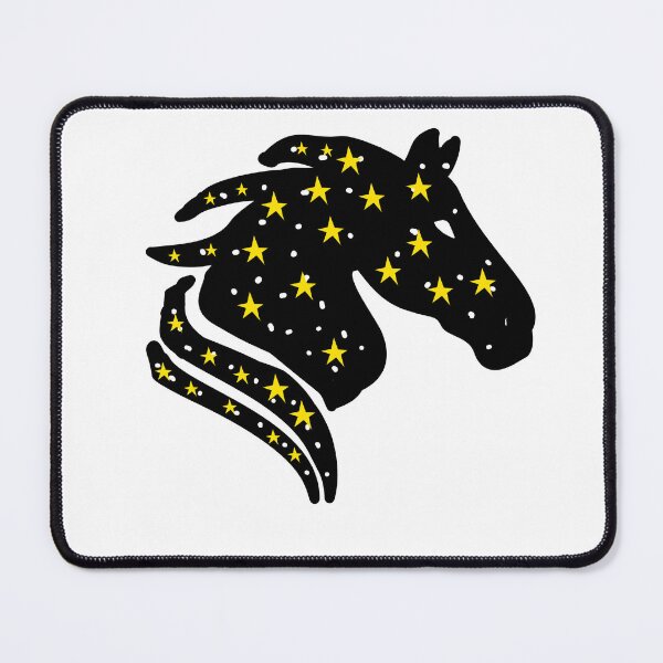 Item preview, Galaxy Horse Silhouette Zodiac Design designed and sold by Theo86.